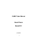 Cubot R11 User Manual preview