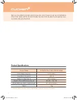 Preview for 2 page of Cuchen IH PA1000 Series User Manual