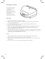 Предварительный просмотр 4 страницы Cucina GCGH-118 Instruction Manual