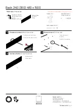 Предварительный просмотр 5 страницы Cucine Oggi Back Liner 240 x 900 Assembly Instructions