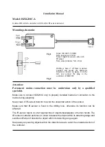 Предварительный просмотр 2 страницы Cucine Oggi HZK218C-A Installation Manual