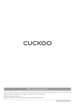 Preview for 72 page of Cuckoo CP-MN031 User Manual