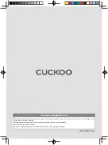 Preview for 32 page of Cuckoo CP-QN1401SW User Manual