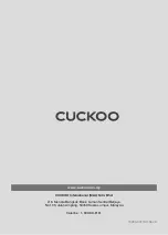 Preview for 32 page of Cuckoo CP-XN501HW User Manual