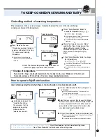 Предварительный просмотр 31 страницы Cuckoo CRP-AH10 Fuzzy Series Operating Instructions Manual