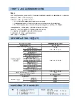 Preview for 4 page of Cuckoo CRP-DH06 Fuzzy Series Operating Instructions Manual