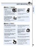 Preview for 7 page of Cuckoo CRP-DH06 Fuzzy Series Operating Instructions Manual