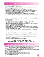 Preview for 3 page of Cuckoo CRP-FA06 Fuzzy Operating Instructions Manual