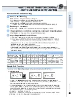 Предварительный просмотр 27 страницы Cuckoo CRP-HV06 Fuzzy Series Operating Instructions Manual