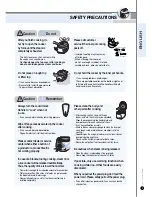 Предварительный просмотр 9 страницы Cuckoo CRP-M1059F Series Operating Instructions Manual