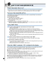 Preview for 13 page of Cuckoo CRP-P1009F Series Operating Instructions Manual