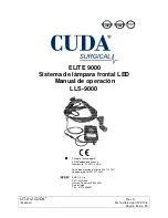 Preview for 44 page of Cuda surgical ELITE 9000 Operation Manual