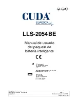 Preview for 25 page of Cuda surgical LLS-2054BE Operator'S Manual