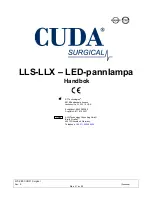 Предварительный просмотр 61 страницы Cuda surgical LLS-LLX Operation Manual