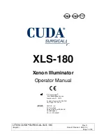 CUDA XLS-180 Operator'S Manual preview