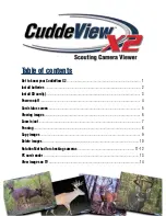 Preview for 2 page of Cuddeback CuddeView X2 Owner'S Manual