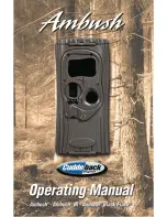 Предварительный просмотр 1 страницы CuddleBack Ambush Operating Manual