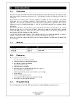 Предварительный просмотр 4 страницы CUE AIRCUE-XM8 User Manual