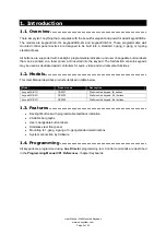 Preview for 4 page of CUE keypadCUE-1G User Manual