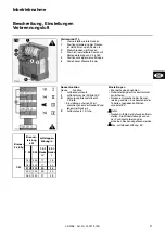 Предварительный просмотр 21 страницы Cuenod C43 GX207/8 Operating Instruction