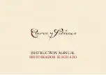 Cuervo y Sobrinos HISTORIADOR FLECHAZO Instruction Manual предпросмотр