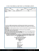 Preview for 83 page of CUES CH915 Operation & Maintenance Manual