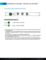 Предварительный просмотр 20 страницы CUES CURRAHEE Operation & Maintenance Manual