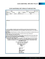 Предварительный просмотр 35 страницы CUES CURRAHEE Operation & Maintenance Manual