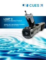 Предварительный просмотр 1 страницы CUES LAMP II Operation & Maintenance Manual