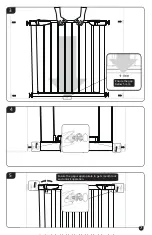 Предварительный просмотр 8 страницы CUGGL EXTRA WIDE HALLWAY GATE Manual