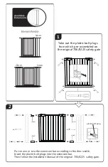 Предварительный просмотр 10 страницы CUGGL EXTRA WIDE HALLWAY GATE Manual