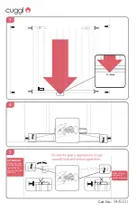 Предварительный просмотр 8 страницы CUGGL SLIM FIT SAFETY GATE WHITE 9445611 Care & Instruction Manual