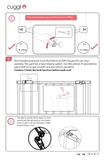 Предварительный просмотр 9 страницы CUGGL SLIM FIT SAFETY GATE WHITE 9445611 Care & Instruction Manual