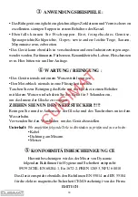 Preview for 18 page of CUISIMAT 551.091 User And Maintenance Manual