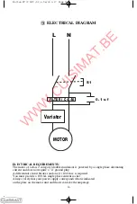 Preview for 16 page of CUISIMAT Dynamic FT 97 User And Maintenance Manual