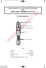 Preview for 26 page of CUISIMAT Dynamic FT 97 User And Maintenance Manual