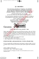 Preview for 29 page of CUISIMAT Dynamic FT 97 User And Maintenance Manual