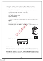 Preview for 52 page of CUISIMAT F-50 A/F-50 AC Manual