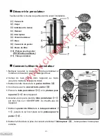 Предварительный просмотр 9 страницы CUISIMAT PC-167 User Manual