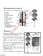 Предварительный просмотр 19 страницы CUISIMAT PC-167 User Manual