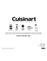 Предварительный просмотр 8 страницы Cuisinart 203527581 Instruction Booklet