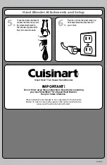 Предварительный просмотр 2 страницы Cuisinart 562775 Smart Stick Quick Start Manual