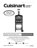 Cuisinart 85-3691-4 Assembly Manual предпросмотр