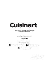 Предварительный просмотр 36 страницы Cuisinart 85-3691-4 Assembly Manual