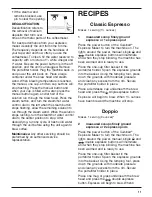 Preview for 11 page of Cuisinart ACUIEM200K1 - EM-200 Programmable Espresso Maker Instruction Booklet