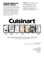 Preview for 8 page of Cuisinart Automatic Brew & Serve User Manual