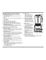 Preview for 4 page of Cuisinart BFP 10 - PowerBlend Trio Instruction Booklet