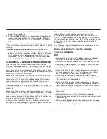 Preview for 7 page of Cuisinart BFP 10 - PowerBlend Trio Instruction Booklet