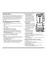 Предварительный просмотр 4 страницы Cuisinart BFP-10 Series Instruction Booklet