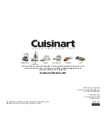 Preview for 14 page of Cuisinart BFP-10CH - Duet Blender Food Processor Chrome Instruction Booklet